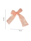 Fashion 3#orange Children's Bow Net Yarn Hairpin
