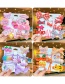 Fashion 10#blue の Bow 12-piece Set Children's Bunny Bow Hairpin