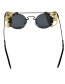 Fashion Black Metallic Tassel Monkey Sunglasses