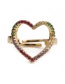 Fashion Golden Micro-inlaid Zircon Portrait Open Ring