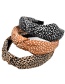 Fashion Leopard Black Leopard Knotted Headband