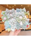 Fashion 4#8-piece Set Of Green Bow Hairpin Children's Flower Bow Hairpin