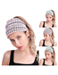 Fashion Turquoise Knitted Hollow Seamless Headband