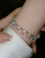 Fashion Color Crystal Beaded Bracelet