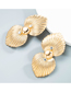 Fashion Silver Alloy Shell Earrings