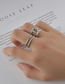 Fashion 1# Stainless Steel Geometric Open Ring