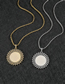 Fashion 1.4*70nk Chain Gold Glossy Sun Twist Chain Necklace With Diamonds