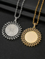Fashion 1.4*70nk Chain Gold Glossy Sun Twist Chain Necklace With Diamonds