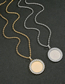 Fashion 1.2*70nk Chain Gold Diamond Round Twist Chain Necklace
