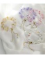 Fashion White Crystal Flower Beaded Bracelet