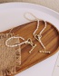 Fashion Necklace Pearl Love Ot Buckle Necklace
