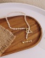 Fashion Necklace Pearl Love Ot Buckle Necklace