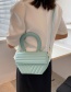 Fashion Pink Geometric Stripe Portable Messenger Bag