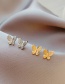 Fashion Golden Butterfly Tassel Earrings