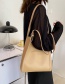 Fashion Black Large-capacity Leather Shoulder Bag