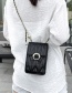 Fashion White Geometric Chain Shoulder Crossbody Bag