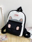Fashion Black Kitten Large-capacity Portable Backpack