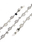 Fashion Stainless Steel Stainless Steel Crown Star Glasses Chain