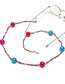 Fashion Color Mixed Color Rice Beads Large Beads Eyeglasses Chain