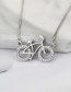 Fashion Gold Color-plated Zirconium Copper Plated Bicycle Necklace