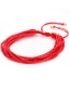 Fashion Red 1 Weaving Star Mangosa Bracelet
