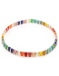 Fashion Color 1 Geometric Bead Bracelet