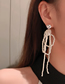 Fashion Pearl Beaded Pearl Tassel Earrings