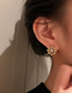 Fashion Gold Color Pearl Oval Stud Earrings