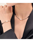 Fashion Hand Chain Pearl Irregular Crystal Bracelet