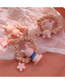 Fashion Powder Hat Cartoon Small Flower Pig Pleated Hair Ring