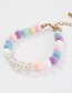 Fashion Color Random Geometric Colorful Beads Beaded Bracelet