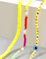 Fashion Three-piece Suit Three-piece Soft Ceramic Imitation Pearl Eye Rice Bead Necklace
