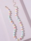 Fashion White Imitation Pearl Rice Beads Beaded Necklace