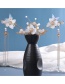 Fashion Ear Clip Flower Tassel Hairpin Set