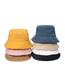 Fashion Beige Lamb Wool Fisherman Hat