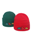 Fashion Green Embroidered Gesture Knitted Cap