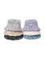 Fashion Black Tie-dyed Sheep Curl Fisherman Hat