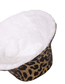 Fashion C Leather Leopard Fisherman Hat