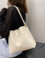 Fashion Black Large Capacity Bucket Shoulder Bag