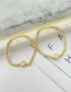 Fashion T Copper Inlaid Zircon Letter Beaded Bracelet