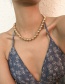 Fashion Gold Color Alloy Round Bead Necklace