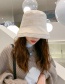 Fashion Khaki Cotton Wide Brim Fisherman Hat