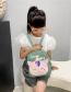Fashion Rabbit Green Canvas Cartoon Bunny Backpack