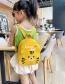 Fashion Tiger Yellow Cartoon Tiger Backpack