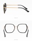 Fashion C6 Through Powder Box Spring-leg Flat Glasses
