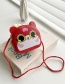 Fashion Red Children's Cat One-shoulder Messenger Bag