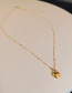 Fashion Gold Alloy Love Necklace