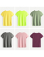 Fashion Armygreen Short Sleeve T-shirt Sloth Top