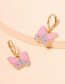 Fashion Butterfly Alloy Butterfly Earrings