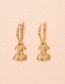 Fashion Cherry Alloy Diamond Earrings